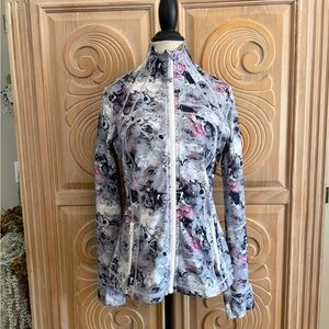 Lululemon Athletica Rare Floral Define Women’s Jacket Size 12